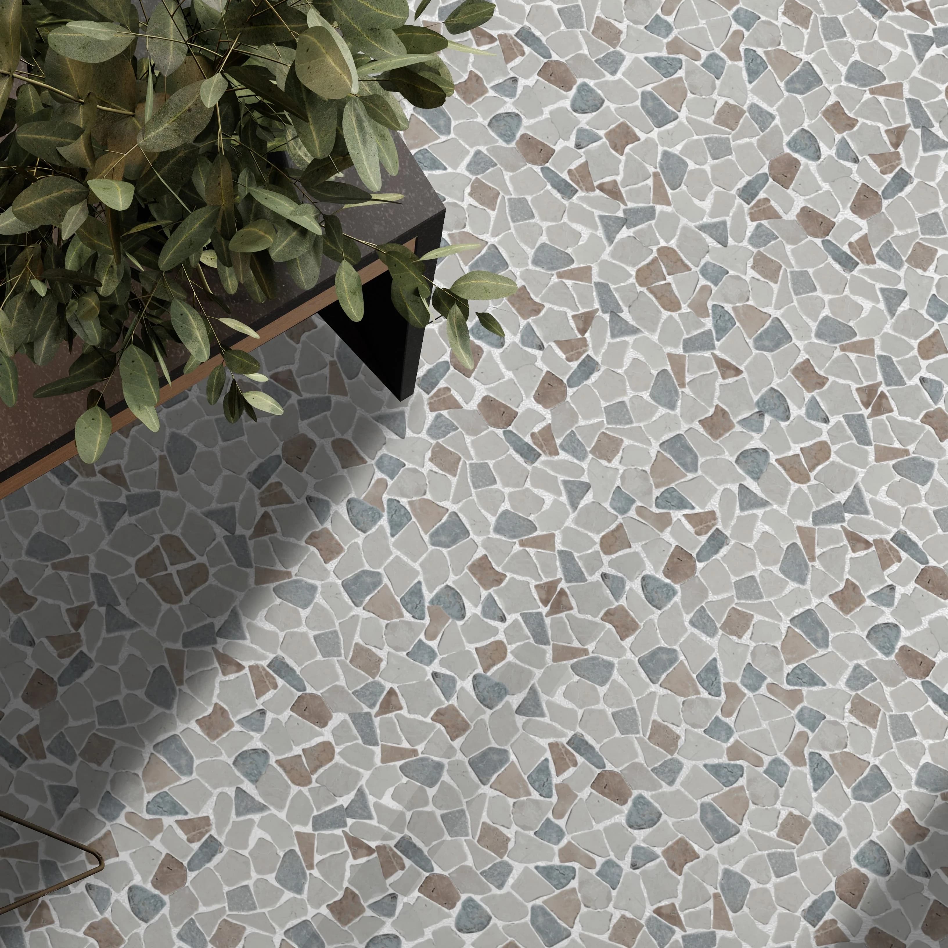 Mosaic & Pebble Tiling