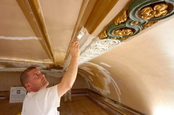 Ceiling & Cornice Painting